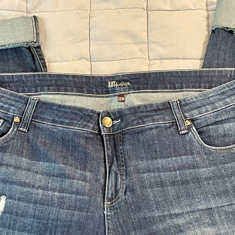 Denim Crop Jeans